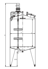 單層立式不銹鋼儲(chǔ)罐 單層立式不銹鋼儲(chǔ)罐